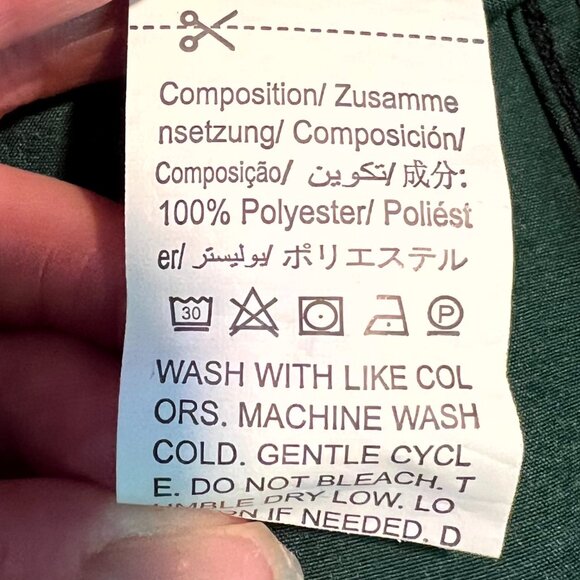 Manfinity Forest Green Jacquard Floral Silky Soft Long-Sleeve Button-Up SZ XL - Picture 3 of 5